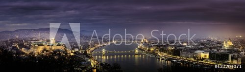 Panorama view of budapest - 901149848