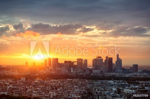 Paris skyline la dÃ©fense - 901139036