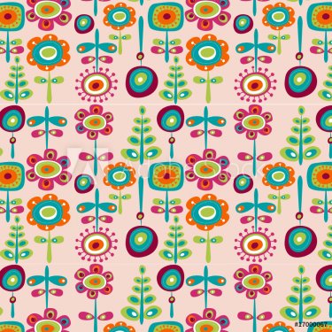 pattern with a flowers - 900472280