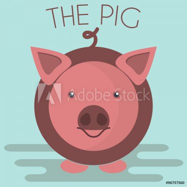 Pig mascot Illustration - 901146546