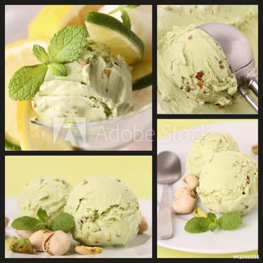 pistachio ice cream - 900623324
