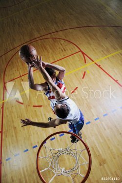 playing basketball game - 900452884