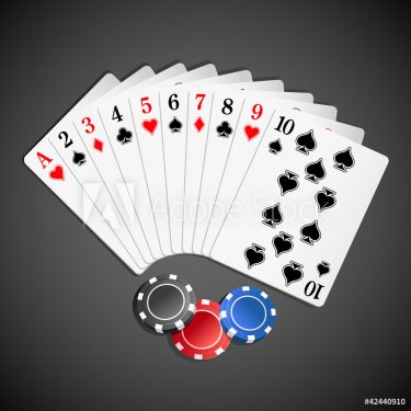Playing Card with Poker - 900488782