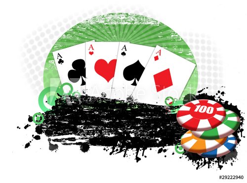 playing cards poster - 900491702