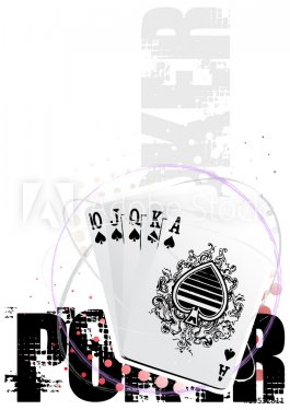 poker circle poster background - 900906014