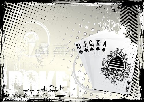 poker grunge background