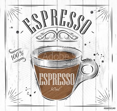 Poster espresso