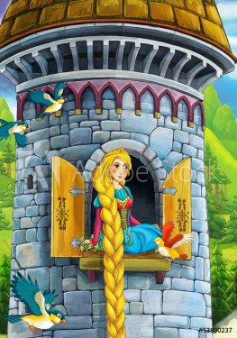 Rapunzel - Prince or princess - castles