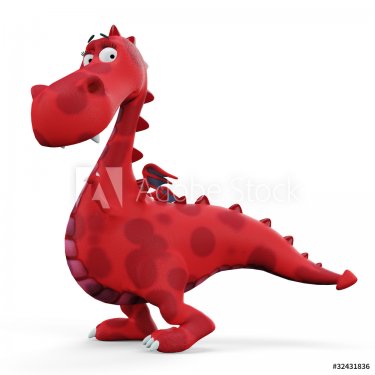 red hot dino dragon baby - 900462648