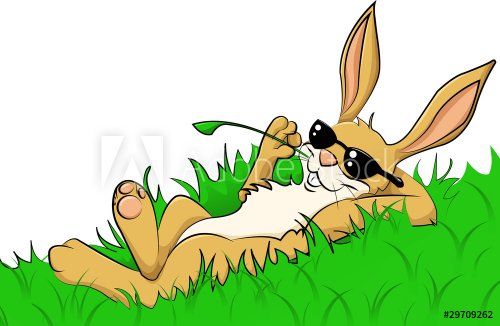relaxing rabbit - 900454471