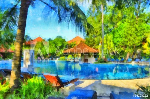 Resort pool - 901140495