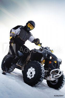 Rider costs near to ATV. Winter season