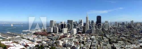 San Francisco Downtown Panorama - 900452559