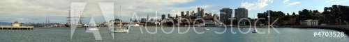 San Francisco Skyline Panorama Ansicht / Amerika / USA - 900452561