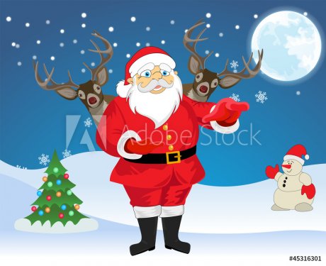 Santa Claus, illustration - 900739748