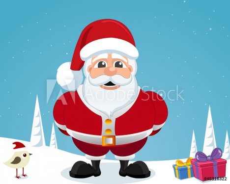 Santa Claus, illustration - 900739807