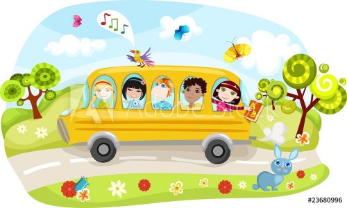 school bus - 900455933