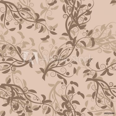 Seamless floral background - 900459944