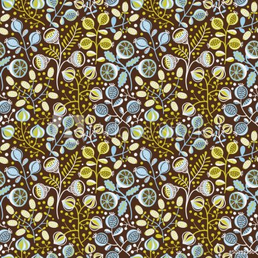 Seamless floral pattern - 901142538