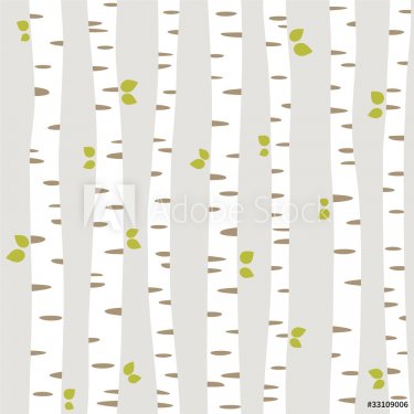 seamless pattern with summer forest - 900461446