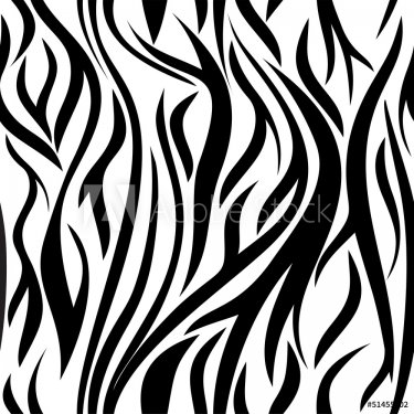 seamless zebra skin background - 901141439