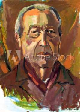 Senior man portrait - 900899227