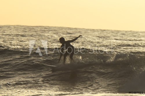 Silhouette Surfer - 901148760