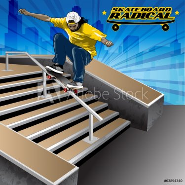 Skateboard Radical - 901142476