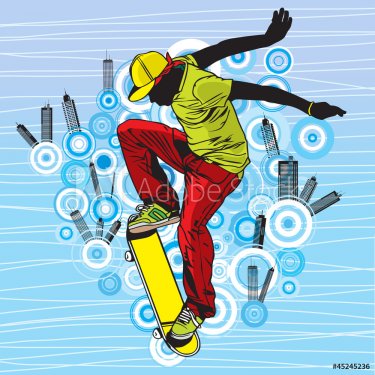 Skateboarding - 901142492