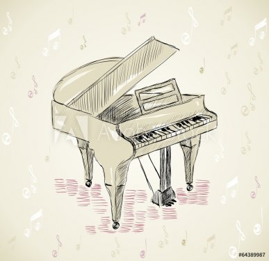 Sketch Piano - 901154286