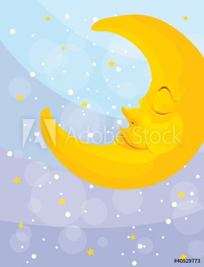 sleeping moon - 900460643