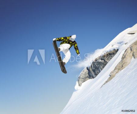 Snowboard jump - 900905840