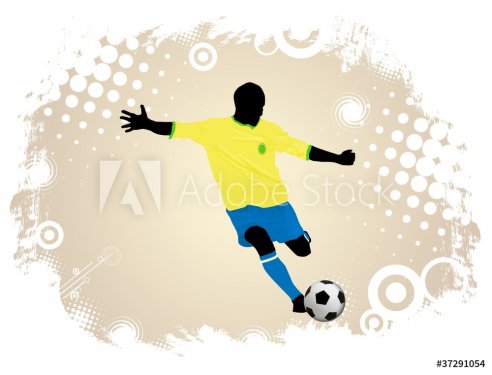 Soccer action player - 900491598