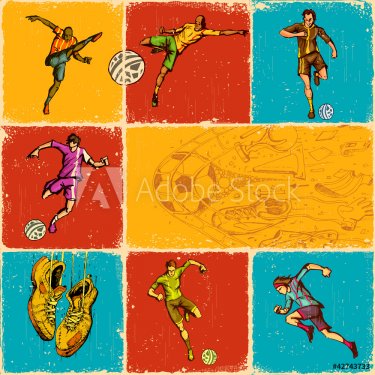 Soccer Collage - 900488612
