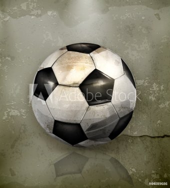 Soccer, old-style vector - 900596691