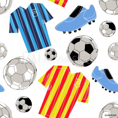 soccer seamless pattern - 900498638