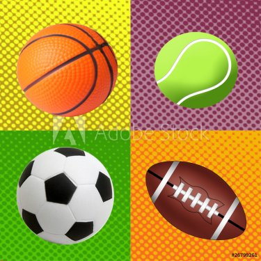 sport balls background - 900491729