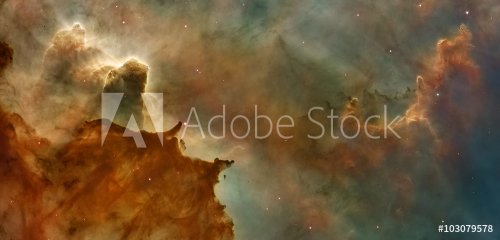 Star Birth in the Carina Nebula (also known as the Grand Nebula)