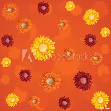 summer floral seamless pattern - 900461581