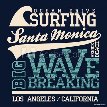 Surfing t-shirt graphic design - 901148795