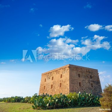 Tabarca island tower Torre de San Jose castle Alicante - 901141293