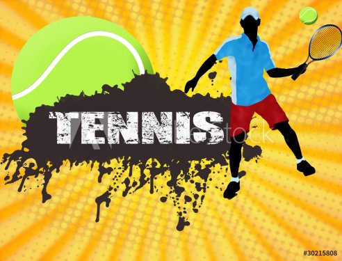 Tennis poster - 900491679