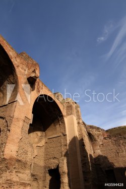 Terme di Caracalla (Baths of Caracalla) in Rome, Italy - 900626473