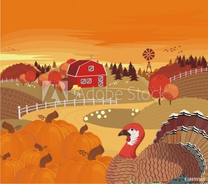 thanksgiving background - 900459756