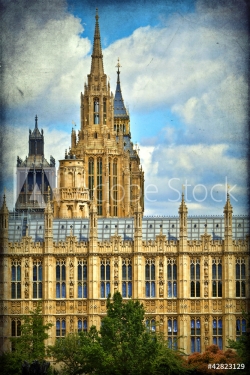 The Houses of Parliament, London - 900483191