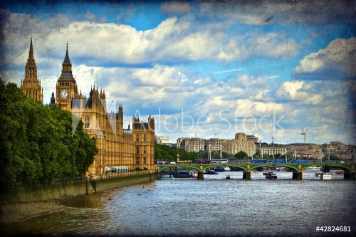 The Houses of Parliament, London - 900483192
