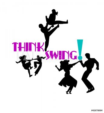 think swing dancers - 900590639