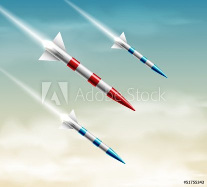 Three rockets
