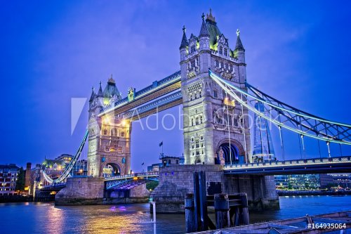 Tower Bridge at Night - 901149749