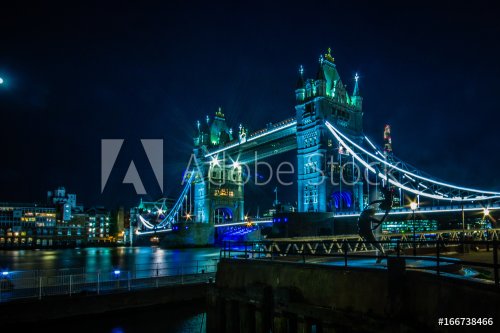 Tower Bridge at Night - 901149761